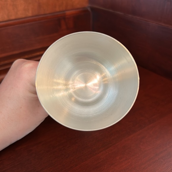 🩶 Danforth Pewter Medical Engraved Wine Goblet - Picture 4 of 5